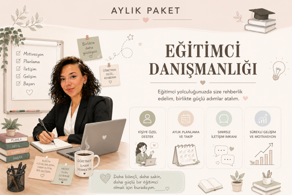 Eğitimci Danışmanlığı | Aylık Gelişim ve Koordinasyon Paketi