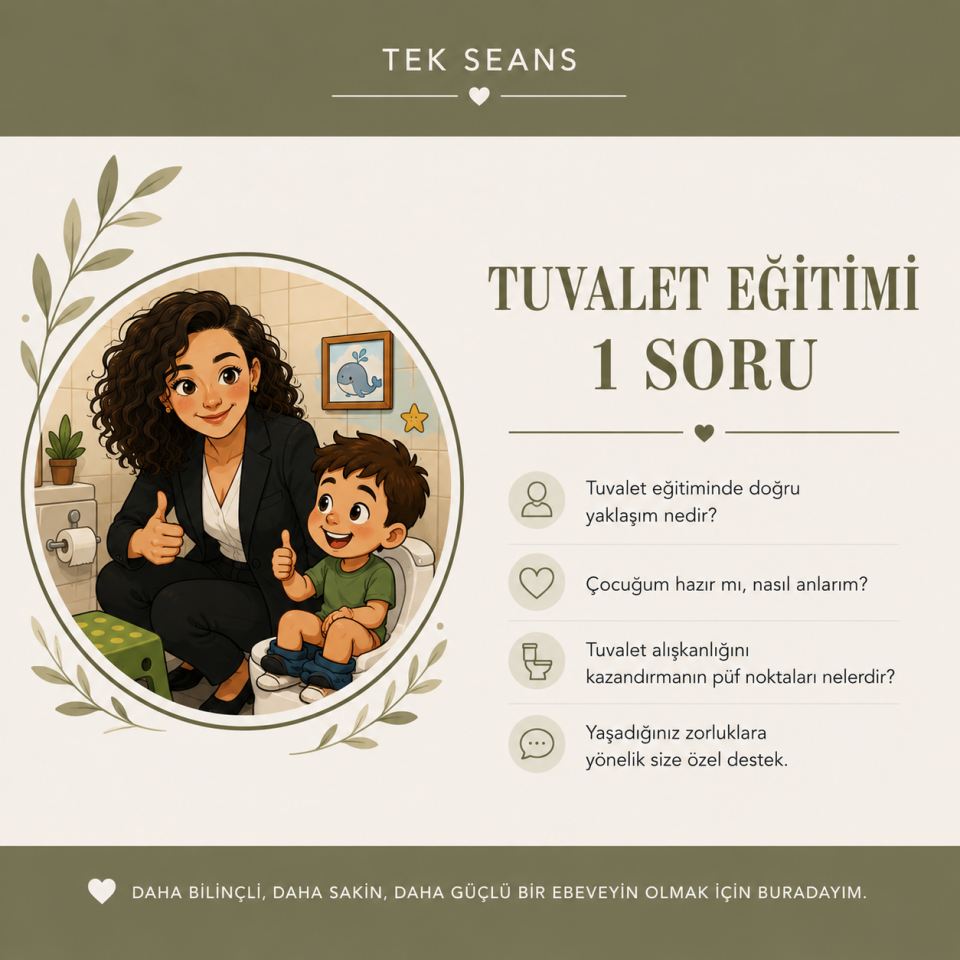 Tuvalet Alışkanlığı Kazandırma Tek Soru | Online