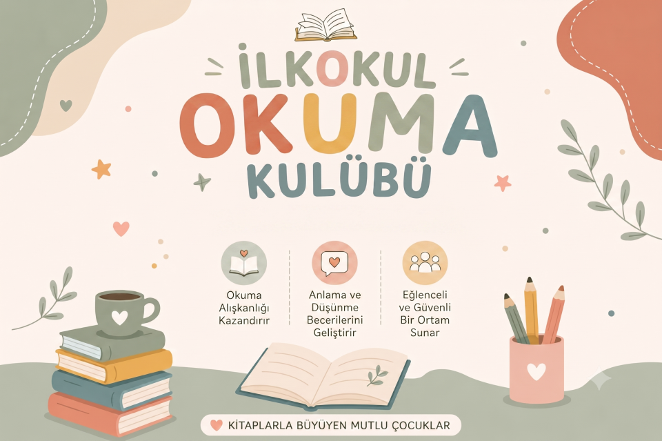 İlkokul Kitap Kulübü | Aylık Okuma ve Gelişim Programı