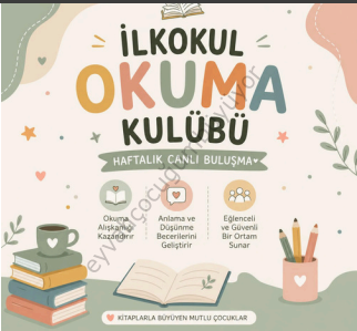 İlkokul Okuma Kulübü (Haftalık Canlı Buluşma)