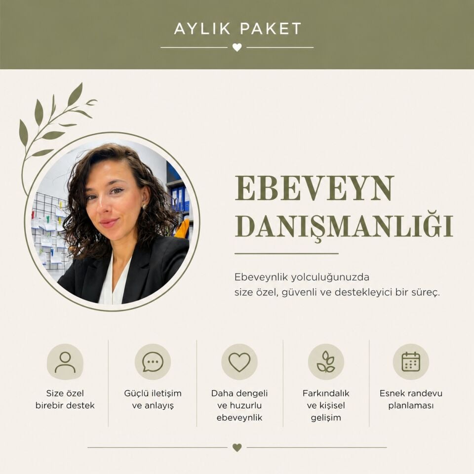 Ebeveyn Danışmanlığı (Birebir Online Destek Aylık Programı)